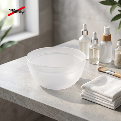 C36 Food-Grade PP Mask Mixing Bowl 185ml ∙ Beauty Salon Use ∙ Idealny do mieszania proszku maski i pasty kosmetycznej do salonu piękności i domowej pielęgnacji skóry.