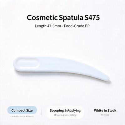 S475 47,5 mm Kosmetyczna szpatuła PP klasy spożywczej.