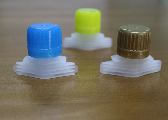 Kolorowe plastikowe wylewki z wylewką do worka z boczną wstawką dla niemowląt