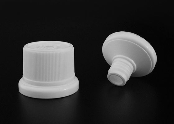 Aluminiowa plastikowa głowica tuby / zamknięcie tuby o średnicy 35 mm może zawierać niestandardową klapkę