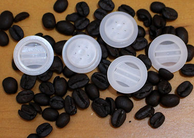 4 mm jednokierunkowy zawór odgazowujący na matowej torebce na kawę 12 uncji